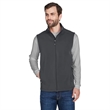 CORE365 Men's Cruise Two-Layer Fleece Bonded Soft Shell Vest | https://www.bestnamebadges.com