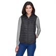 CORE365 Ladies' Prevail Packable Puffer Vest | https://www.bestnamebadges.com