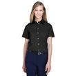 Devon & Jones Ladies' Crown Woven Collection™ Solid Broad... | https://www.bestnamebadges.com