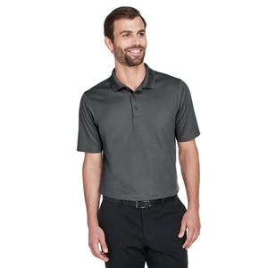 Devon & Jones CrownLux Performance™ Men's Plaited Polo | https://www.bestnamebadges.com