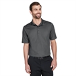 Devon & Jones CrownLux Performance™ Men's Plaited Polo | https://www.bestnamebadges.com
