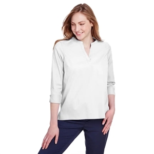 Devon & Jones Ladies' CrownLux Performance™ Stretch Tunic | https://www.bestnamebadges.com
