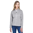 Devon & Jones Ladies' Bristol Full-Zip Sweater Fleece Jacket | https://www.bestnamebadges.com