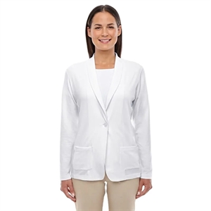 Devon & Jones Ladies' Perfect Fit™ Shawl Collar Cardigan | https://www.bestnamebadges.com