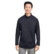 Harriton Men's Advantage IL Long-Sleeve Workshirt | https://www.bestnamebadges.com