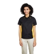 Harriton Ladies' Flash IL Colorblock Short Sleeve Shirt | https://www.bestnamebadges.com