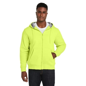 Harriton Men's ClimaBloc™ Lined Heavyweight Hooded Sweats... | https://www.bestnamebadges.com