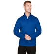 Harriton Men's Advantage Snag Protection Plus Quarter-Zip | https://www.bestnamebadges.com
