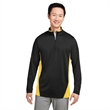 Harriton Men's Flash Snag Protection Plus IL Colorblock Q... | https://www.bestnamebadges.com