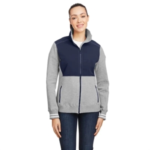 Nautica Ladies' Navigator Full-Zip Jacket | https://www.bestnamebadges.com