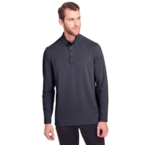 North End Men's Jaq Snap-Up Stretch Performance Pullover | https://www.bestnamebadges.com