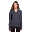 North End Ladies' Jaq Snap-Up Stretch Performance Pullover | https://www.bestnamebadges.com