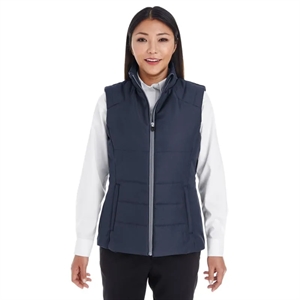 North End Ladies' Engage Interactive Insulated Vest | https://www.bestnamebadges.com