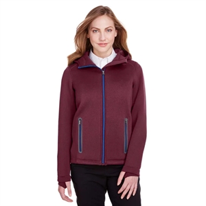 North End Ladies' Paramount Bonded Knit Jacket | https://www.bestnamebadges.com