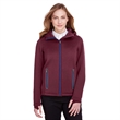 North End Ladies' Paramount Bonded Knit Jacket | https://www.bestnamebadges.com