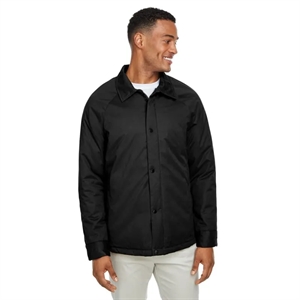 North End Adult Apex Coach Jacket | https://www.bestnamebadges.com