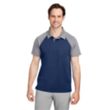 Team 365 Men's Command Snag-Protection Colorblock Polo | https://www.bestnamebadges.com