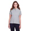 UltraClub Ladies' Lakeshore Stretch Cotton Performance Polo | https://www.bestnamebadges.com
