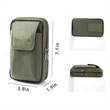 Multifunctional Canvas Waist Bag | https://www.bestnamebadges.com