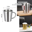 Double Layer Stainless Steel Cup | https://www.bestnamebadges.com