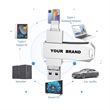 Mobile Phone Universal Metal USB Flash Drive 8GB Laser | https://www.bestnamebadges.com