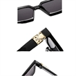 Chic Style W/ Fashion Square Sunglasses | https://www.bestnamebadges.com