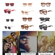 Chic Style W/ Fashion Square Sunglasses | https://www.bestnamebadges.com