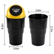 Custom Mini Car Trash Automotive Garbage Cans | https://www.bestnamebadges.com