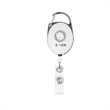 Retractable Badge Holder With Carabiner | https://www.bestnamebadges.com