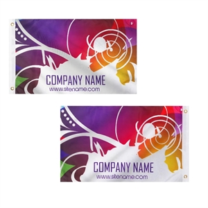 Double Sided Printed Polyester Flag (3' X 5')