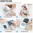 Wrist Blood Pressure Monitor Kit with Extra Large Cuff | https://www.bestnamebadges.com