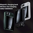 5000/10000mAh Mobile Magnetic Wireless Charging Power Bank | https://www.bestnamebadges.com