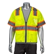 Premium Knitted Hi Vis Class 3 Safety Vest with 6 Pockets | https://www.bestnamebadges.com