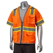Premium Knitted Hi Vis Class 3 Safety Vest with 6 Pockets | https://www.bestnamebadges.com