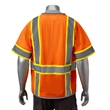Premium Knitted Hi Vis Class 3 Safety Vest with 6 Pockets | https://www.bestnamebadges.com