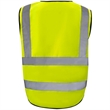 Class 2 Hi Vis Reflective Tape Safety Vest With 4 Pockets | https://www.bestnamebadges.com
