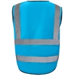 Class 2 Hi Vis Reflective Tape Safety Vest With 4 Pockets | https://www.bestnamebadges.com