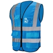Class 2 Hi Vis Reflective Tape Safety Vest With 4 Pockets | https://www.bestnamebadges.com