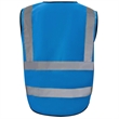 Class 2 Hi Vis Reflective Tape Safety Vest With 4 Pockets | https://www.bestnamebadges.com