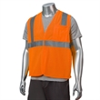 High Viz Reflective Mesh Safety Vest With Pocket | https://www.bestnamebadges.com