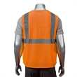 High Viz Reflective Mesh Safety Vest With Pocket | https://www.bestnamebadges.com