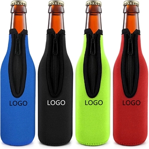 12oz Neoprene Wine Bottle Sleeve Waterproof Cooler Bag
