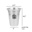 12oz Ball Aluminum Cup | https://www.bestnamebadges.com