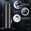 Smart Vacuum Insulate Tumbler with LED Temperature Display | https://www.bestnamebadges.com