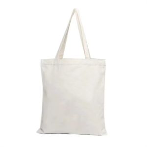 Canvas Blank Reusable Washable Shopping Cloth Tote Bag