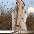 Canvas Blank Reusable Washable Shopping Cloth Tote Bag | https://www.bestnamebadges.com