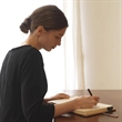 Refillable Loose Leaf Leather Notebook Magnetic Buckle | https://www.bestnamebadges.com