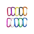 D Shape Locking Carabiner | https://www.bestnamebadges.com