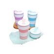 12 Oz Collapsible Silicone Cup | https://www.bestnamebadges.com