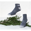 Made in the USA Wool Performance Quarter Socks | https://www.bestnamebadges.com